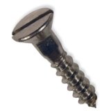 #8X5/8 Slotted Flat Head Wood Screw (100 count)