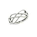 Celtic Knot Basket Weaved - Sterling Silver Toe Ring