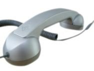 Native Union POP Phone Handset mit 3,5mm Klinkenstecker f&uuml;r Rechner und Handy Silber