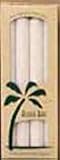 Aloha Bay Candle 9 Inch Palm Taper White