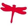 Dragonfly Tanning Bed Stickers 1000 Ct Roll