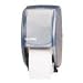 San Jamar R3500 Classic Duett Standard Bath Tissue Dispenser, Fits 4-1/2" - 5-1/2" Roll, 7-1/2" Width x 12-3/4" Height x 7" Depth, Arctic Blue