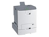 Lexmark C734dtn - Printer - color - duplex - laser - Legal, A4 - 1200 dpi x 1200 dpi - up to 30 ppm (mono) / up to 30 ppm (color) - capacity: 1200 sheets - USB, 10/100Base-TX, direct print USB - C734DTN COL LASERPR 1200DPI 28/30PPM