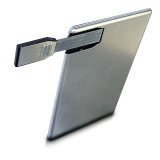 Centon DataStick Credit Card - USB flash drive - 64 GB - Hi-Speed USB - silver by Centon