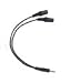 3.5mm Earphone / Handsfree Splitter (Black) for Microsoft mp3
