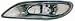 Left Driver Side Fog Lamp Light 02-04 Toyota Camry 02 03 04 2002 2003 2004 Lights Lamps Foglight Foglamp