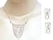 Necklace Earring Set Silver Handmade Jewelry 17.5 inches (nsnec271)