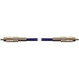 HOSA DOUBLE-SHIELD COAX, GOLD-PLATED RCAs, 1m (3.3 ft.) S/PDIF 75-W COAX;