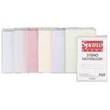 SPR01411 Steno Notebook, Gregg Ruled, 60 Sheets, 6x9, Pink