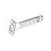 Kwikset: 5" Backset Latch, 3014DL 3 2PK