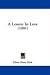 Books : A Lesson In Love (1881)