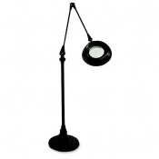 Magnifier Floor Lamp,Adjustable,22 Watt,36 Reach,Black by Art Specialty