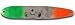 Warrior Lures Monkey Shine 3 3/8 flutter fishing trolling spoon for salmon & walleye