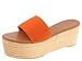 DKNY Hazel-wood Platform | Women's Sandals Orange Elastic