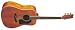 Musical Instruments : Washburn D11 Dreadnought Acoustic Guitar (Antique Natural)