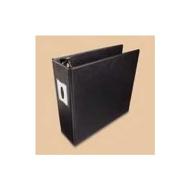 Locking NoGap DRing Vinyl Binder 1 Capacity Blue