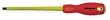 Westward 1YXK4 Insulated Slotted Screwdriver, 5/16x7 In