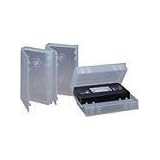 Nexpak VHS Case with Full Sleeve AT-3L CLEAR