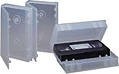 Nexpak VHS Case With Full Sleeve - Single, Clear