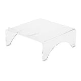 Acrylic Monitor Stand, Supports up to 19 Monitors, Clear