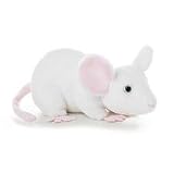 Stuffed Blanco White Mouse 8