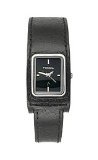 Fossil Women:Womens Fossil Black Leather Dress Watch ES9832 Images
