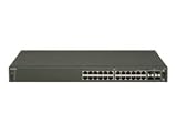 Nortel Ethernet Routing Switch 4524GT - Switch - 24 ports - EN, Fast EN, Gigabit EN - 10Base-T, 100Base-TX, 1000Base-T + 4 x shared SFP (empty) - 1U - stackable