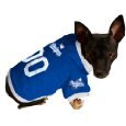 MLB L.A. Dodgers Royal Blue Mesh Pet Jersey (Medium)