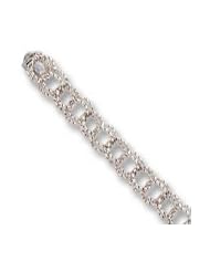 Double Spiral Charm Bracelet