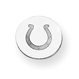 Sterling Silver Indianapolis Colts Horseshoe Tie Tac