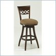 Horizon Cosmo Amber 26" Counter Stool w/ Passion Suede Burnt Fabric