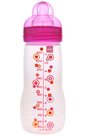 First Essentials Fashion Tints BPA Free Plastic Nurser With Latex Nipple, 9 Ouce, 3 Pack