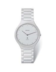 Rado True Thinline White Dial Automatic Cermaic Unisex Watch R27970102