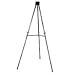 Quartet Aluminum Heavy-Duty Telescoping Display Easel, Silver Finish (55E)