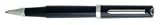 Omas 360 Rollerball Pen Black Resin, Platinum Trim -NEW REDESIGNED 2007
