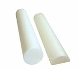 White Open Cell Foam Roller Size / Shape: 6