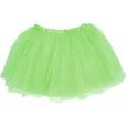 Lime Green Basic Ballet Green Layered Tutu Girls 3-8.Great Tinkerbell Costume Accessory