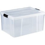 トラスコ中山:TRUSCO クリアライトボックス 66L 透明 TCR-04 型式:TCR-04