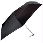 All-Weather Solid Black Mini Umbrella
