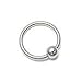 316L Surgical Steel Captive Bead Ring CBR 18g