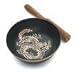 Singing Bowl, Tibetan Hand-painted Dragon; 6