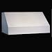 Vent-A-Hood Professional Series PRH18236SS Wall Mount Range Hood with Internal Blower and Halogen 2-Level Lighting: 36 Wide/600 CFM Blower