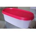 Tupperware Modular Mates Super Oval #1 Container RED by 