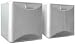 Quadral Maxi 220 W 2-Wege Regallautsprecher Paar (80/130 Watt) wei