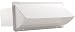 Electronics : 117W Plastic Wall Cap (White)