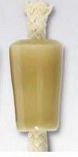 Black Ceramic Wine Bottle Candle