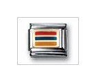 Armenia Flag Mix Classic Enamel, Italian Charm by Nomination Charms