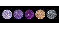 NYX Cosmetics Glitter Cream Palette Glitter Makeup For Eyes, Face, Lips, 3pc Set GCP07, GCP08, GCP09 (total 15 colors)