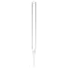 Thomas 63C50 Soda Lime Glass Pasteur Plain Pipette with Controlled Drop (Case of 4 Packs, 250 per Pack)