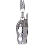 Skinny Mocha Frappacino Charm by Hot Diamonds